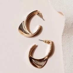 JOYFUL JEWELRY Evelyn Open Hoop Earrings
