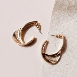 JOYFUL JEWELRY Evelyn Open Hoop Earrings