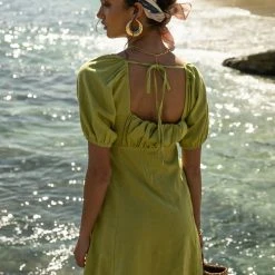 VERY J Helena Mini Dress In Green Dresses 18 VERY J Helena Mini Dress In Green Dresses