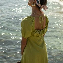 VERY J Helena Mini Dress In Green Dresses 14 VERY J Helena Mini Dress In Green Dresses