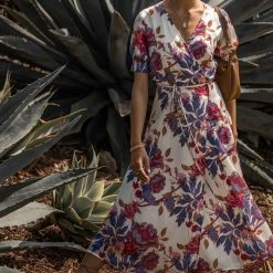 WORUI Coastal Getaway Laurel Midi Dress - FINAL SALE