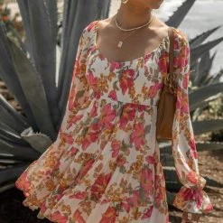 Flying Tomato Rowan Floral Mini Dress Dresses