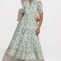 IN LOOM Lexie Floral Dress In Rose 11 IN LOOM Lexie Floral Dress In Rose