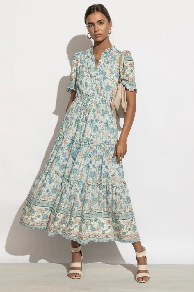 IN LOOM Lexie Floral Dress In Rose 7 IN LOOM Lexie Floral Dress In Rose