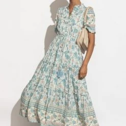 IN LOOM Lexie Floral Dress In Blue