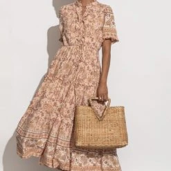 IN LOOM Lexie Floral Dress In Rose