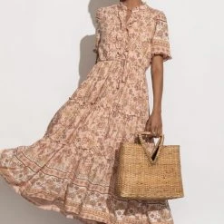 IN LOOM Lexie Floral Dress In Rose