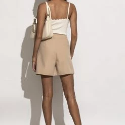 AARON & AMBER New Arrivals Dayton Shorts In Tan