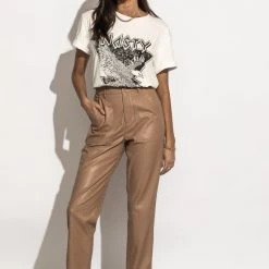 MUSTARD SEED Emilia Pants In Tan 10 MUSTARD SEED Emilia Pants In Tan