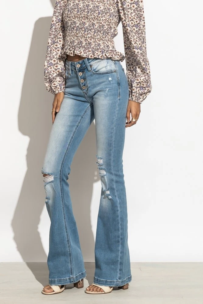 KanCan Cora Flared Jeans 4 KanCan Cora Flared Jeans