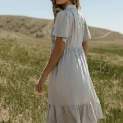 CALISTA Kimberly Dress In Mint Dresses