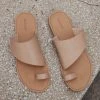 FREE SOUL/MIRACLE MILE New Arrivals Ella Sandals In Nude