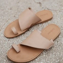 FREE SOUL/MIRACLE MILE New Arrivals Ella Sandals In Nude