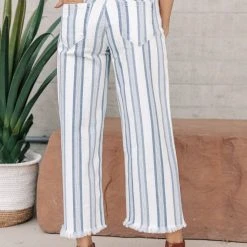 KanCan Striped Wide Leg Pants - FINAL SALE 13 KanCan Striped Wide Leg Pants - FINAL SALE