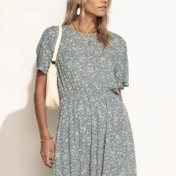 LAKE FLOWER FASHION New Arrivals Eliza Midi Dress