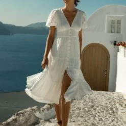 Flying Tomato Leona Midi Dress Dresses