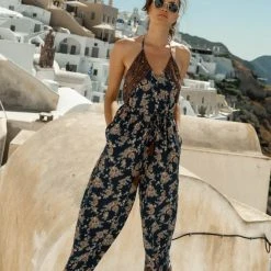DRESS FORUM Rene Halter Jumpsuit 11 DRESS FORUM Rene Halter Jumpsuit