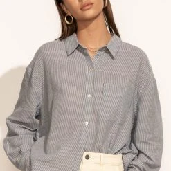 FUN 2 FUN Tessa Button Up Top New Arrivals