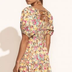 LUSH CLOTHING Bohme In Bloom Della Mini Dress In Multi 10 LUSH CLOTHING Bohme In Bloom Della Mini Dress In Multi