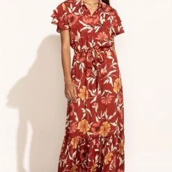 LOVE STITCH Clothing Illustrated Magnolia Maxi Dress New Arrivals 15 LOVE STITCH Clothing Illustrated Magnolia Maxi Dress New Arrivals