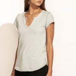 LA MIEL Zoe Tee In Blue New Arrivals