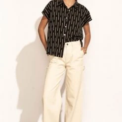 FUN 2 FUN Vera Button Up Top Tops 15 FUN 2 FUN Vera Button Up Top Tops