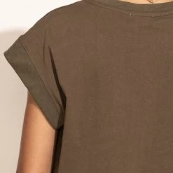 SINA Arlo Top In Olive Tops