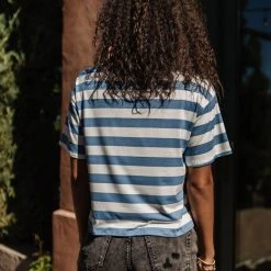 GINGER G Arlena Striped Tee Tops