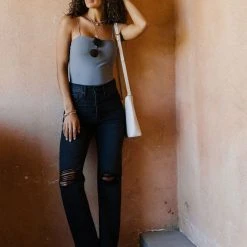 SINA Charlotte Bodysuit In Ivory