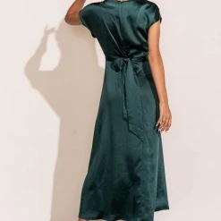 WORUI Rosalind Midi Dress In Teal