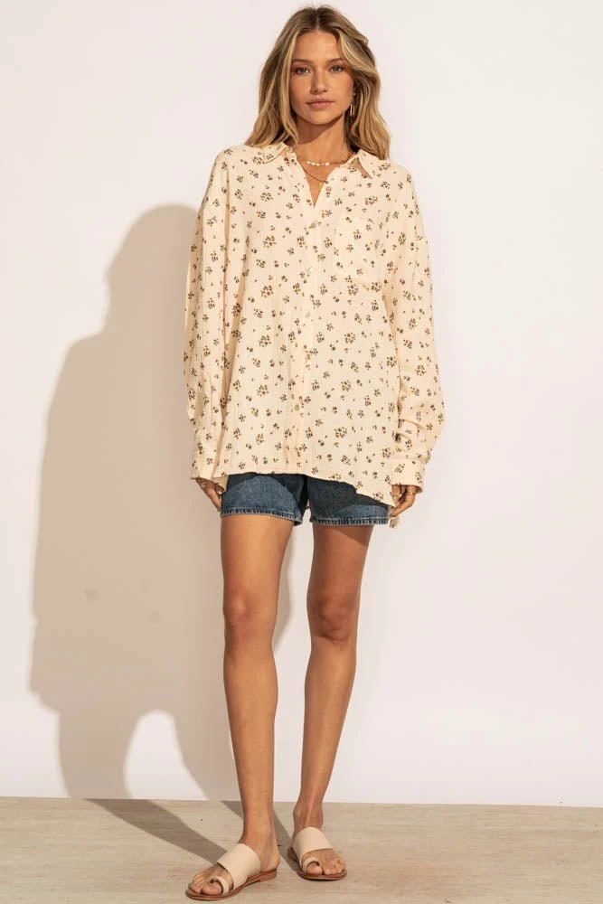 FUN 2 FUN New Arrivals Ettie Button Up Top 7 FUN 2 FUN New Arrivals Ettie Button Up Top