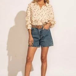 FUN 2 FUN New Arrivals Ettie Button Up Top 12 FUN 2 FUN New Arrivals Ettie Button Up Top