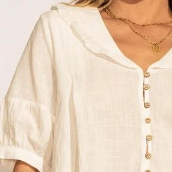 VERY J Tops Taya Blouse