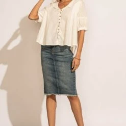 VERY J Tops Taya Blouse