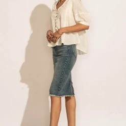 CELLO JEANS New Arrivals Cordelia Midi Skirt