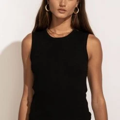 LA MIEL New Arrivals Roselyn Tank Top In Red