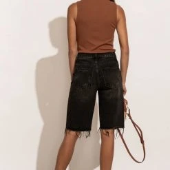 LA MIEL Roselyn Tank Top In Brown