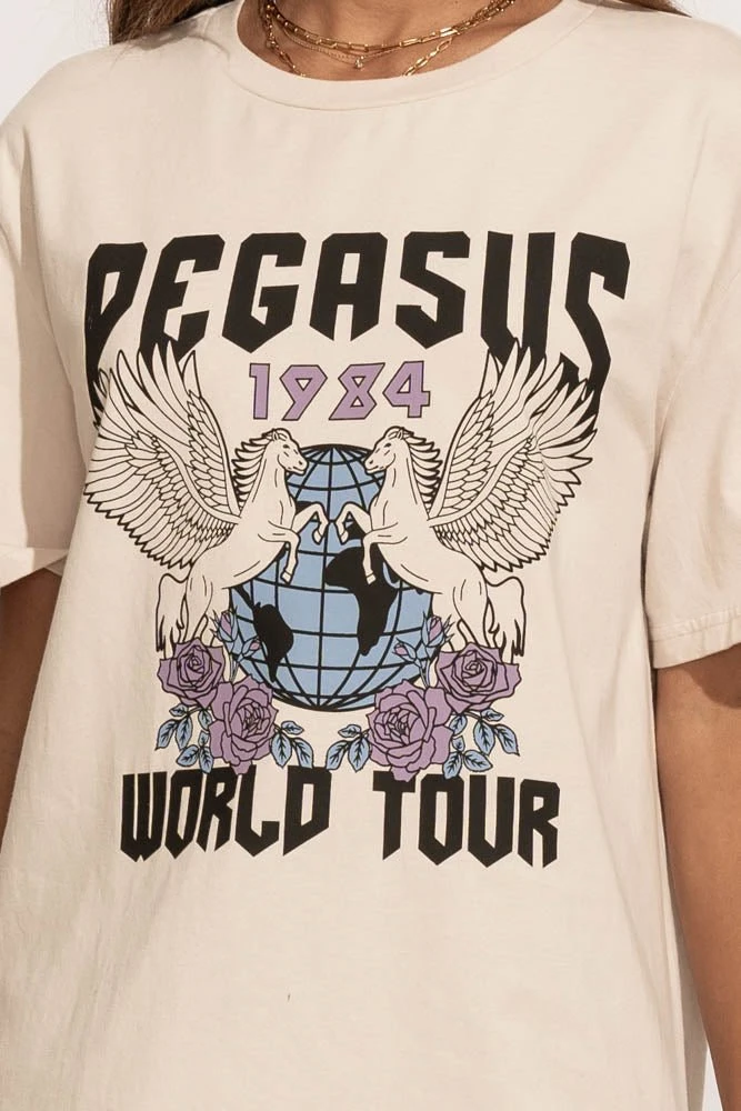 WORUI Pegasus Graphic Tee Tops 4 WORUI Pegasus Graphic Tee Tops