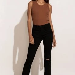 LA MIEL Roselyn Tank Top In Olive New Arrivals