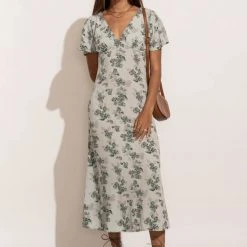 FINAL TOUCH COLLECTION Ollie Floral Dress In Blue
