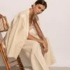 LISTICLE Adella Blazer In Natural New Arrivals