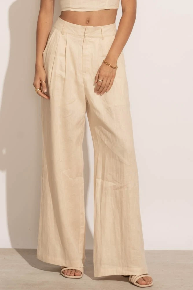 LISTICLE Adella Pants In Natural New Arrivals 4 LISTICLE Adella Pants In Natural New Arrivals