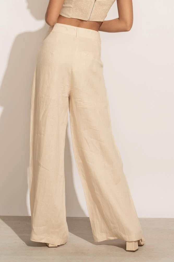 LISTICLE Adella Pants In Natural New Arrivals 7 LISTICLE Adella Pants In Natural New Arrivals