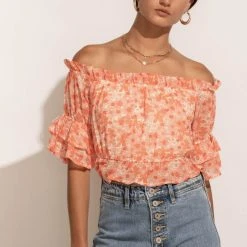 LE LIS Bohme In Bloom Velma Crop Top - FINAL SALE 14 LE LIS Bohme In Bloom Velma Crop Top - FINAL SALE