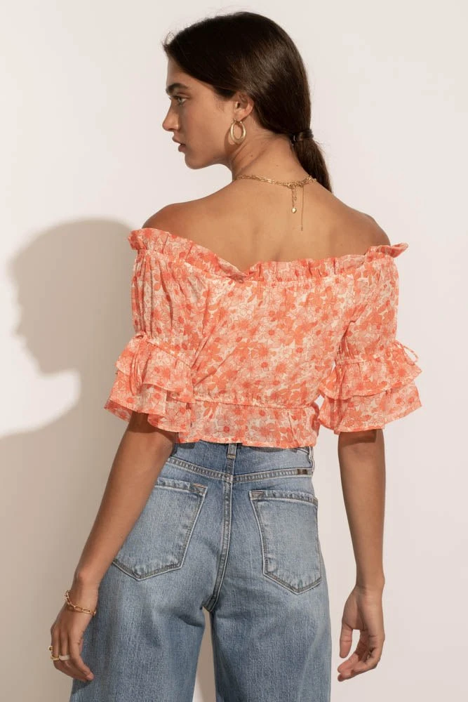 LE LIS Bohme In Bloom Velma Crop Top - FINAL SALE 10 LE LIS Bohme In Bloom Velma Crop Top - FINAL SALE