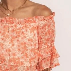 LE LIS Bohme In Bloom Velma Crop Top - FINAL SALE