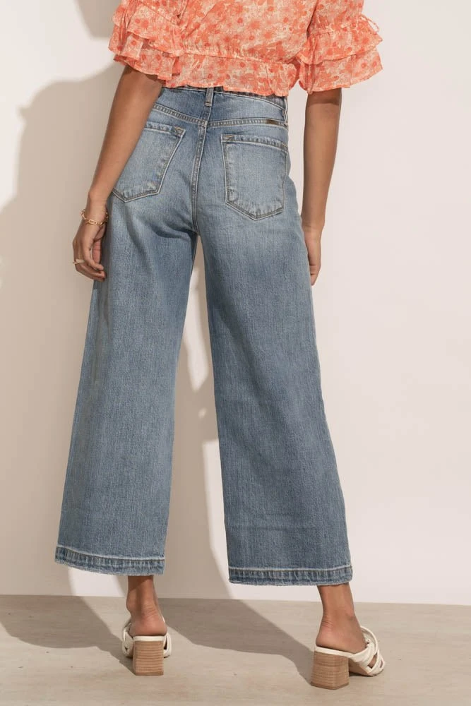 Denim KanCan Cleo Wide-Leg Jeans 8 Denim KanCan Cleo Wide-Leg Jeans