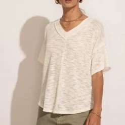 CHERISH Rory Tee In White