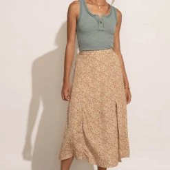 PROMESA Wren Floral Skirt