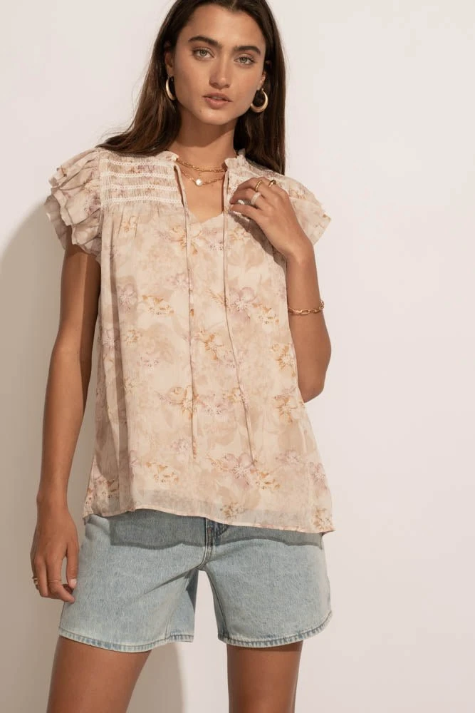 JACQUIE THE LABEL Tops Carina Floral Blouse 4 JACQUIE THE LABEL Tops Carina Floral Blouse